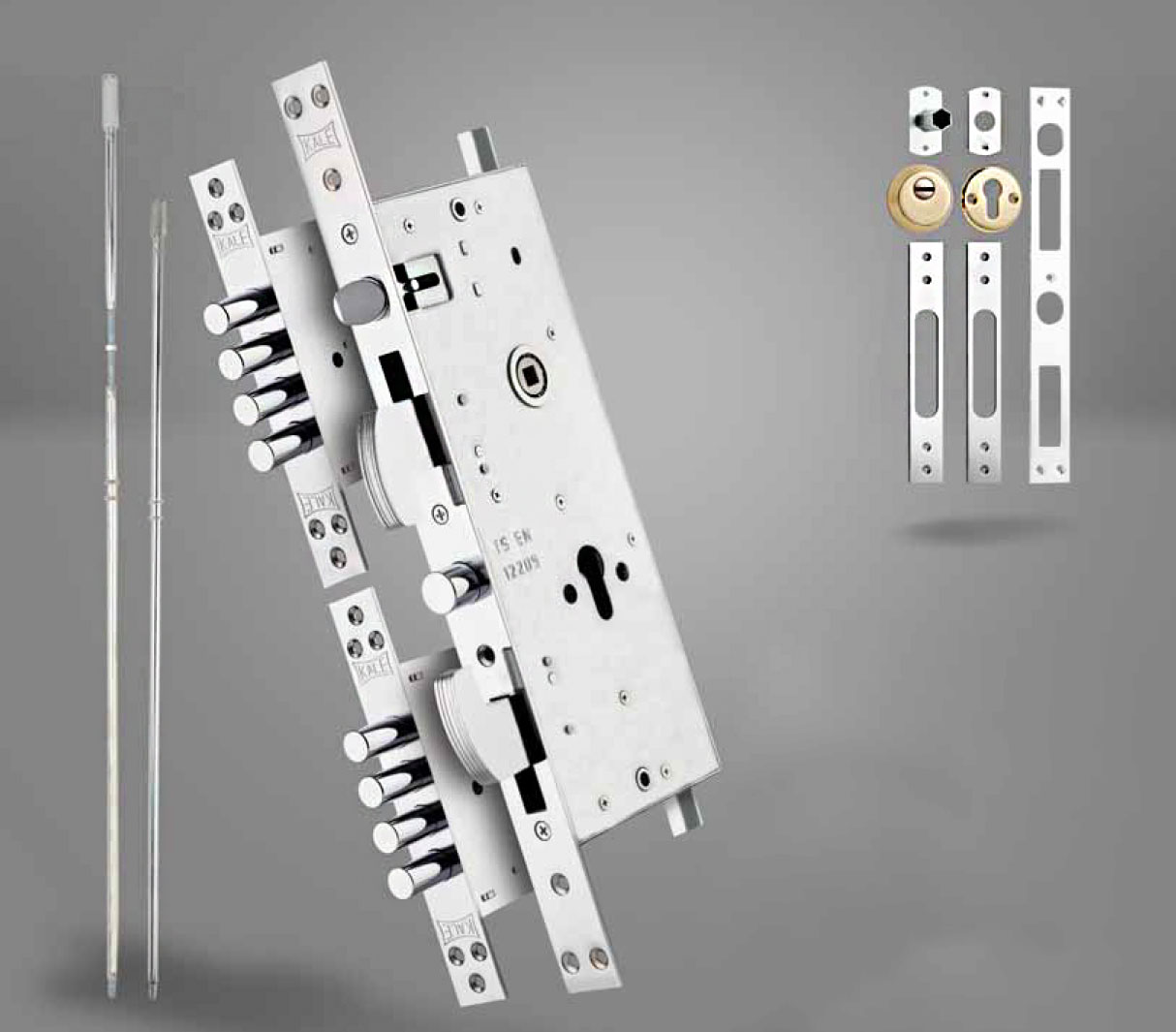 Мультисистемный врезной цилиндровый замок Kale-kilit 276 T 0005