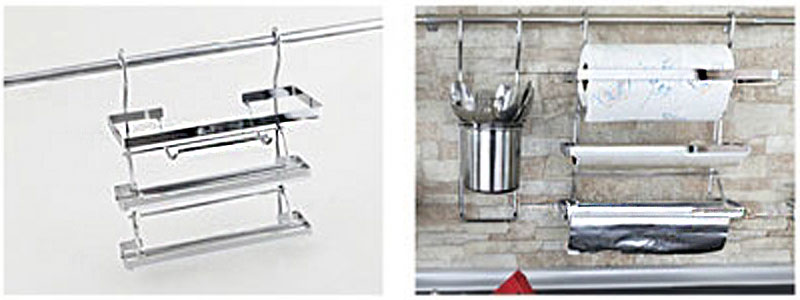 Подвесной держатель для фольги и бумажных полотенец