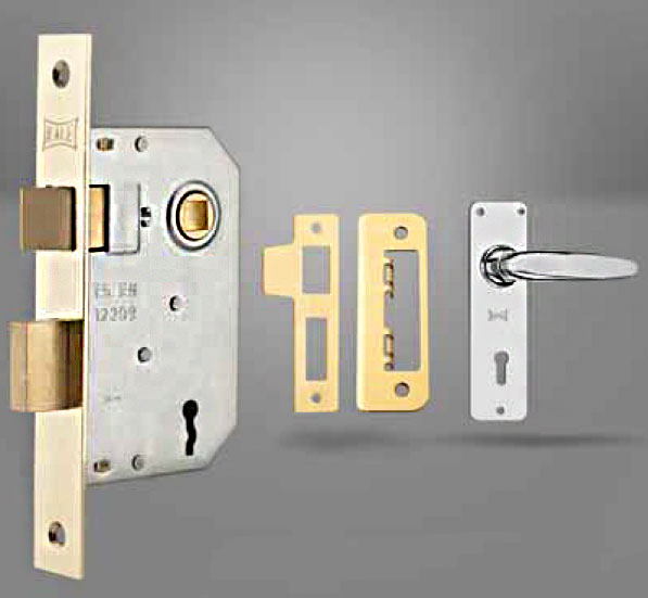 Замок с ручкой (RIGHT), врезной Kale-kilit, 172 24406
